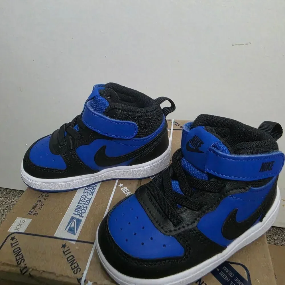 Nike Blue First-shoes-baby-shoes